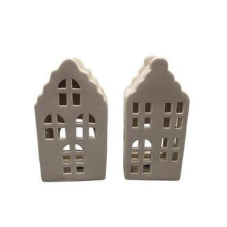 HBXD Tealight House 2Ass L9.5W6.5H17