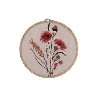 HBXD Hanger Flowers Embroid D37