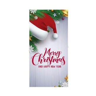 4A Kerst Kaart 4*10cm x20 Christmas