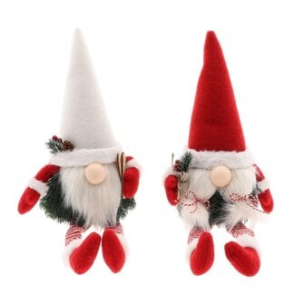 4A Kerst Deco gnoom 16*13*45cm