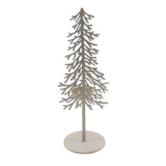 4A Kerst Theelichthouder boom d12*32cm