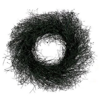 HBXD Krans “Wild Gyps” | Kleur: Donkergroen | Kerstdecoratie | Diameter 50 centimeter | Per krans