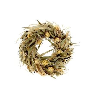 HBXD Couronne « Winterthur » | Couleur : marron | Décoration de Noël | Diamètre 30 centimètres | À l’unité