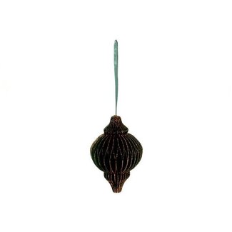 HBXD Christmas hanger “Foldy” | Colour: Green | Christmas decoration | Height 15 centimetres | Diameter 10 centimetres | Per 20 hangers