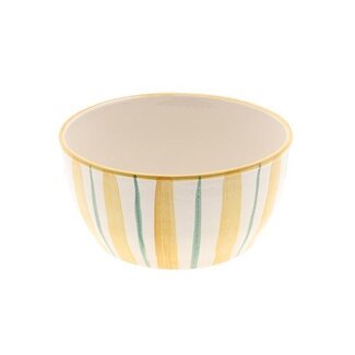 HBXD Bowl “Cabana” | Colour: Yellow | Home decor | Height 13.5 centimetres | Diameter 28 centimetres | Per 2 bowls