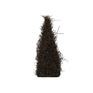 HBXD Decorative cone “Bonsai” | Colour: Brown | Christmas decoration | Height 70 centimetres | Diameter 25 centimetres | Per cone