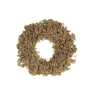 HBXD Krans “Exotica” | Kleur: Goud | Kerstdecoratie | Diameter 30 centimeter | Per krans