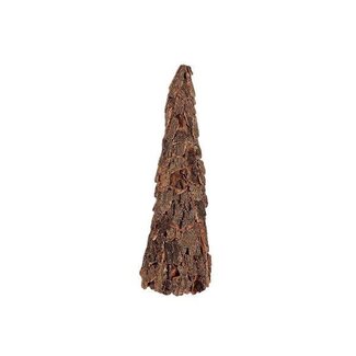 HBXD Cône décoratif « Juniper » | Couleur : Marron | Décoration de Noël | Hauteur 80 centimètres | Diamètre 25 centimètres | Par cône