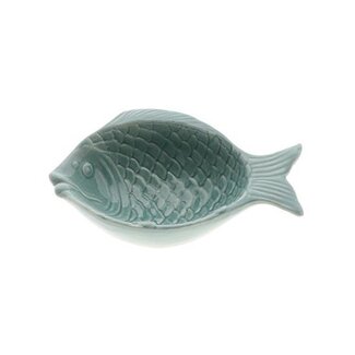 HBXD Bowl “Fish Glee” | Colour: Blue | Home decor | Length 16.5 centimetres | Width 9.5 centimetres | Height 5 centimetres | Per 2 bowls