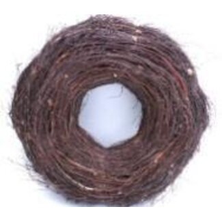 HBXD Krans “Willow Grande” | Kleur: Bruin | Kerstdecoratie | Hoogte 30 centimeter | Diameter 220 centimeter | Per krans