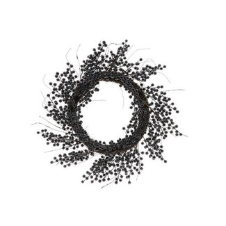 HBXD Krans “Berrie Adia” | Kleur: Blauw | Kerstdecoratie | Hoogte 7 centimeter | Diameter 60 centimeter | Per 2 kransen