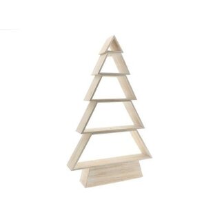 HBXD Decoratie Kerstboom  “Namsos” | Kleur: Naturel Wit | Kerstdecoratie | Lengte 58 centimeter | Breedte 13 centimeter | Hoogte 97 centimeter | Per kerstboom
