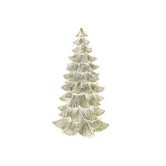HBXD Sapin de Noël décoratif “Olsen” | Couleur : vert clair | Décoration de Noël | Hauteur 27 centimètres | Diamètre 15 centimètres | Par lot de 2 sapins de Noël