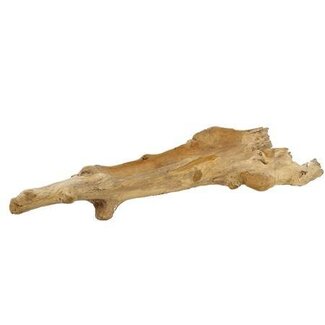 HBXD Teak Wooden Board "Titan” | Colour: Brown | Home Decor | Length 110 centimetres | Width 36 centimetres | Height 10 centimetres | Per board