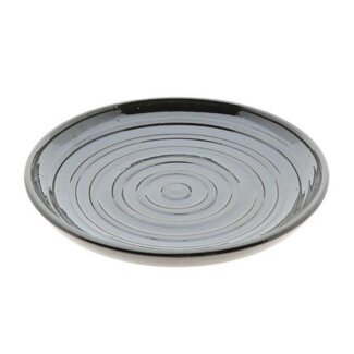 HBXD Plate “Perola” | Colour: Dark green | Home decor | Height 5 centimetres | Diameter 40 centimetres | Per plate