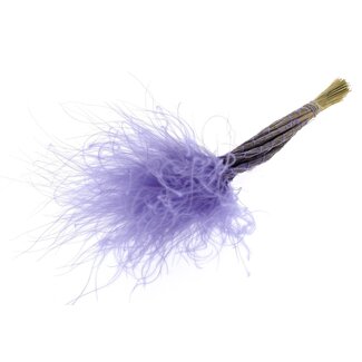 QC Gedroogd Stipa Vedergras | Kleur: Milkapaars | Stypha Penata Droogbloemen | Lengte ± 60 centimeter | 10 pluimpjes per bos | Per bos
