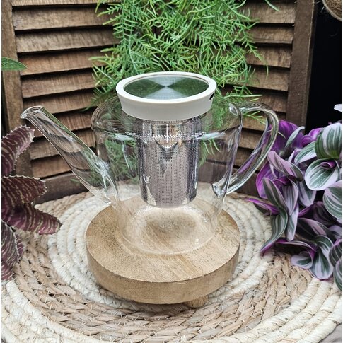 Viva Scandinavia Infusion glazen theepot met filter 1 liter