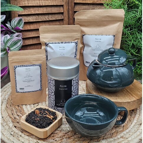 Zwarte thee - Perzik