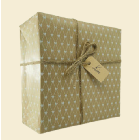 Inpakken met geschenkdoos - Luxe Kraft