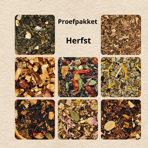 Herfst Luxe Losse thee proefpakket