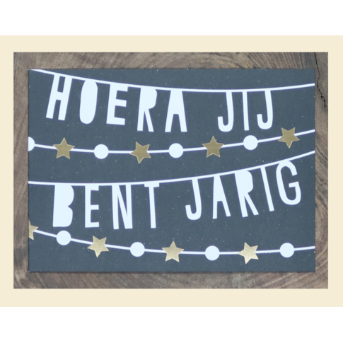 Hoera jij bent jarig