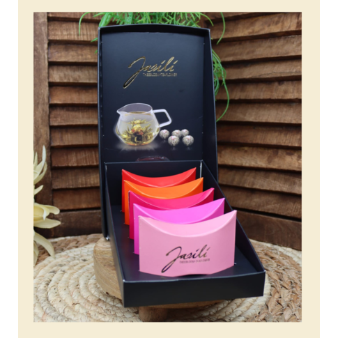 Luxe Theebloemen Giftset Jasili