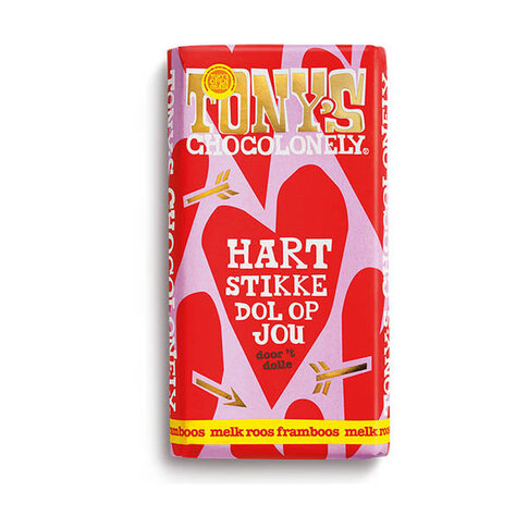 Tony's Chocolony Tony's Chocolonely ValenTony - framboos