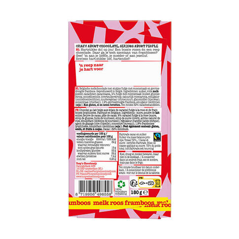 Tony's Chocolony Tony's Chocolonely ValenTony - framboos