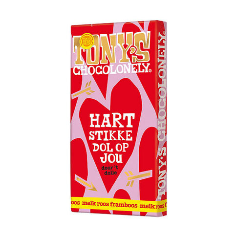 Tony's Chocolony Tony's Chocolonely ValenTony - framboos