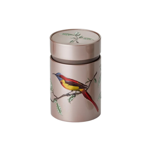 Theeblik Vogels Roze