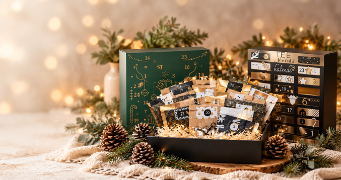 Huis van thee  Adventbox