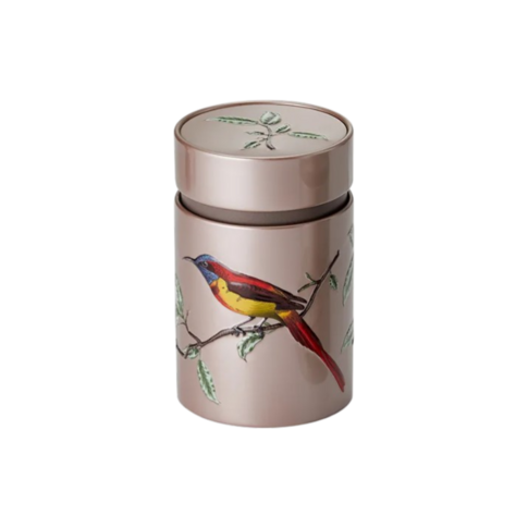 Theeblik Vogels Zilver