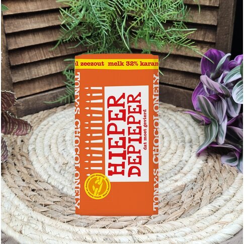 Tony's Chocolony Tony's Chocolonely - Karamel zeezout - Hieperdepiepert