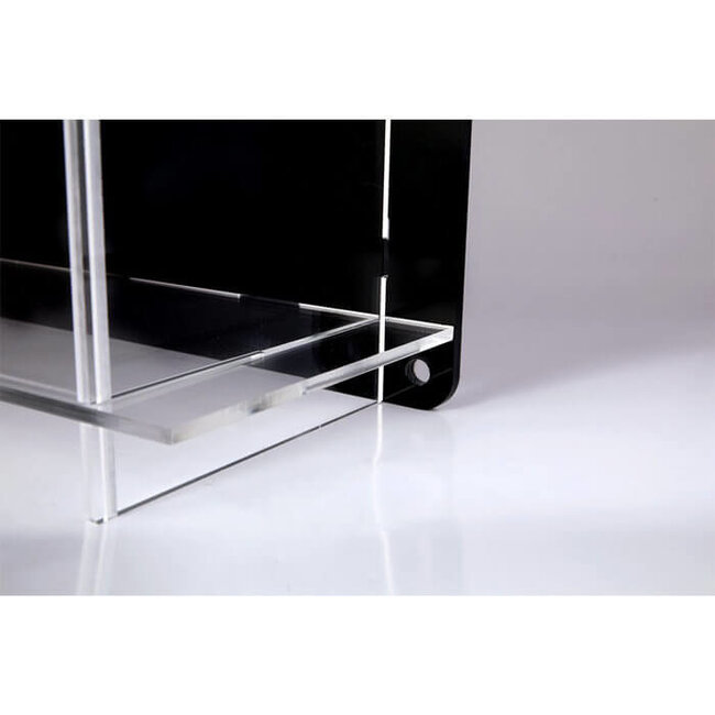 Wand vitrine voor 2 x 1:18 modelauto