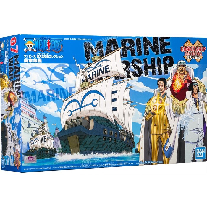 Bandai One Piece Marine Ship Model Kit- Grand Ship Collection