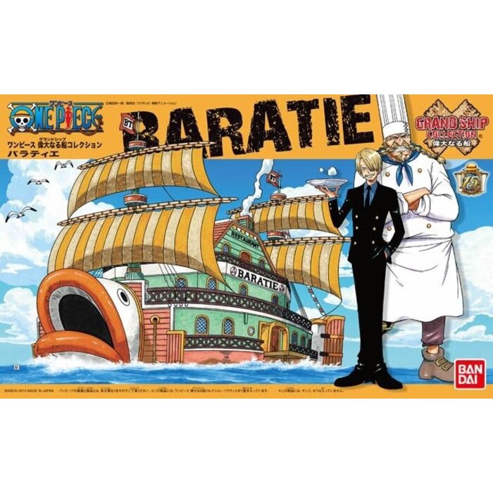 Bandai One Piece Model Kit Ship Baratie