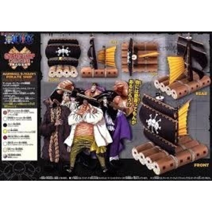 Bandai One Piece Model Kit Ship Marshall D. Teach