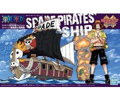 Bandai One Piece Model Kit Ship Spade Pirates