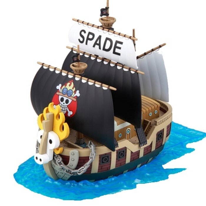 Bandai One Piece Model Kit Ship Spade Pirates