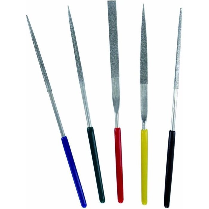 Bandai Gundam Tools Set of 5 Diamond Files 100mm
