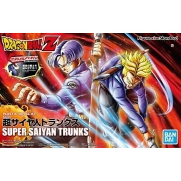 Bandai Dragon Ball Super Saiyan Trunks Figure Rise Standard Model Kit