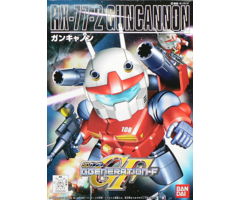 Bandai Gundam SD BB225 RX-77-2 Guncannon Model Kit 8cm