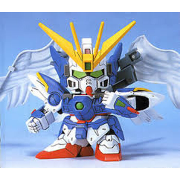 Bandai Gundam SD BB203 W Gundam Zero Custom Model Kit 8cm