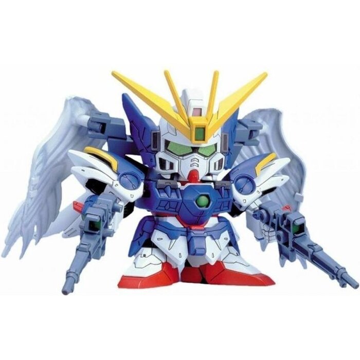 Bandai Gundam SD BB203 W Gundam Zero Custom Model Kit 8cm
