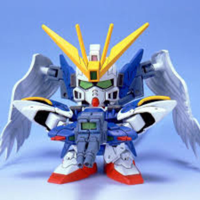 Bandai Gundam SD BB203 W Gundam Zero Custom Model Kit 8cm