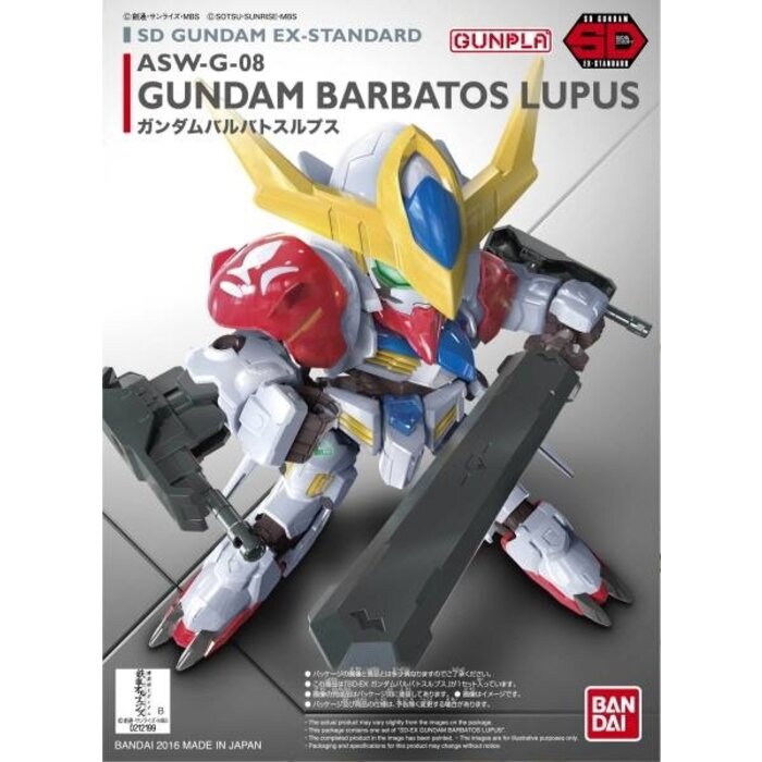 Bandai Gundam SD Gundam Ex-Sandard 014 Gundam Barbatos Model Kit 8cm
