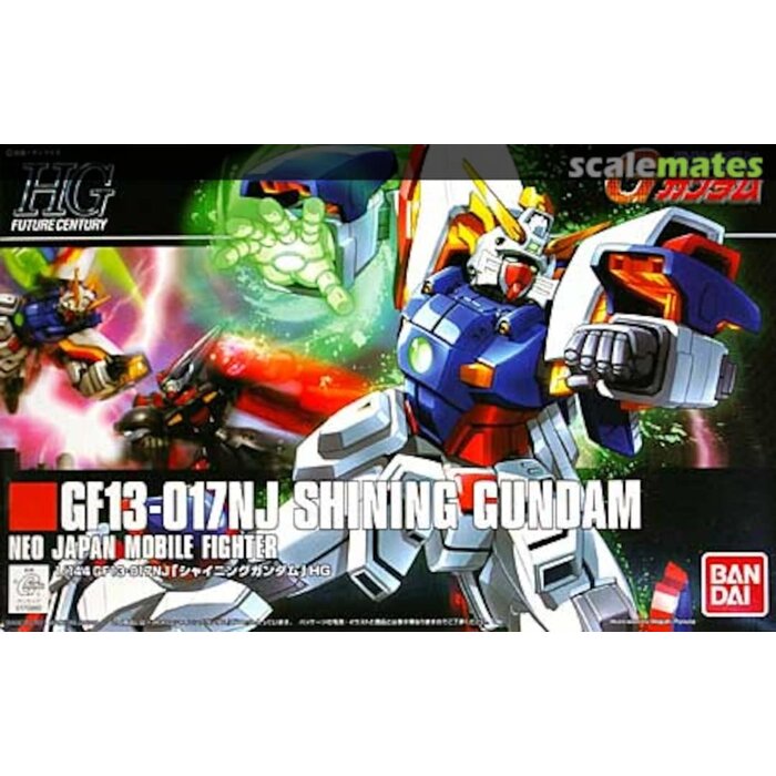 Bandai Gundam HGFC 1/144 Shining Gundam Model Kit 13cm 127
