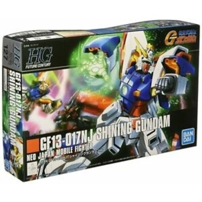 Bandai Gundam HGFC 1/144 Shining Gundam Model Kit 13cm 127