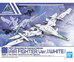 Bandai Gundam 30MM 1/144 EVA Vehicle Air Fighter White Model Kit