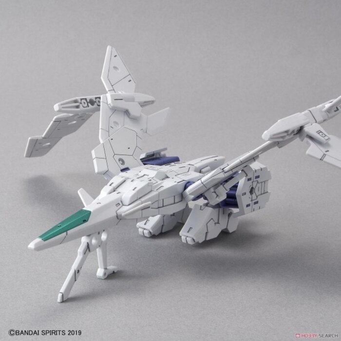 Bandai Gundam 30MM 1/144 EVA Vehicle Air Fighter White Model Kit